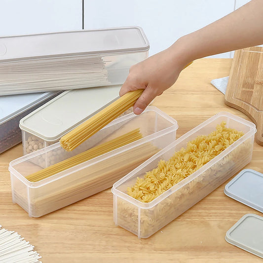 Airtight Plastic Food Storage Containers Lids Pantry Organizer