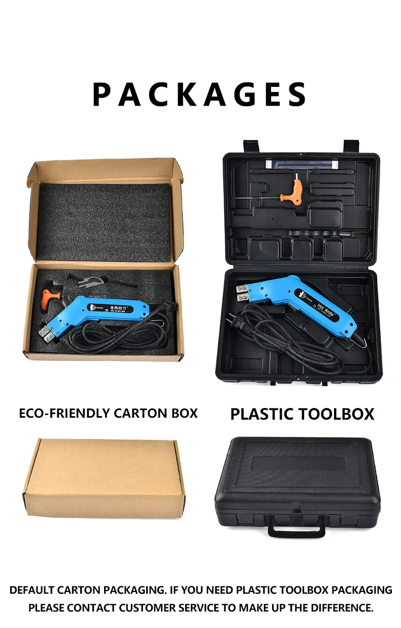 250w Thermo Knife Electric Wire Foam Cutter Polystyrene