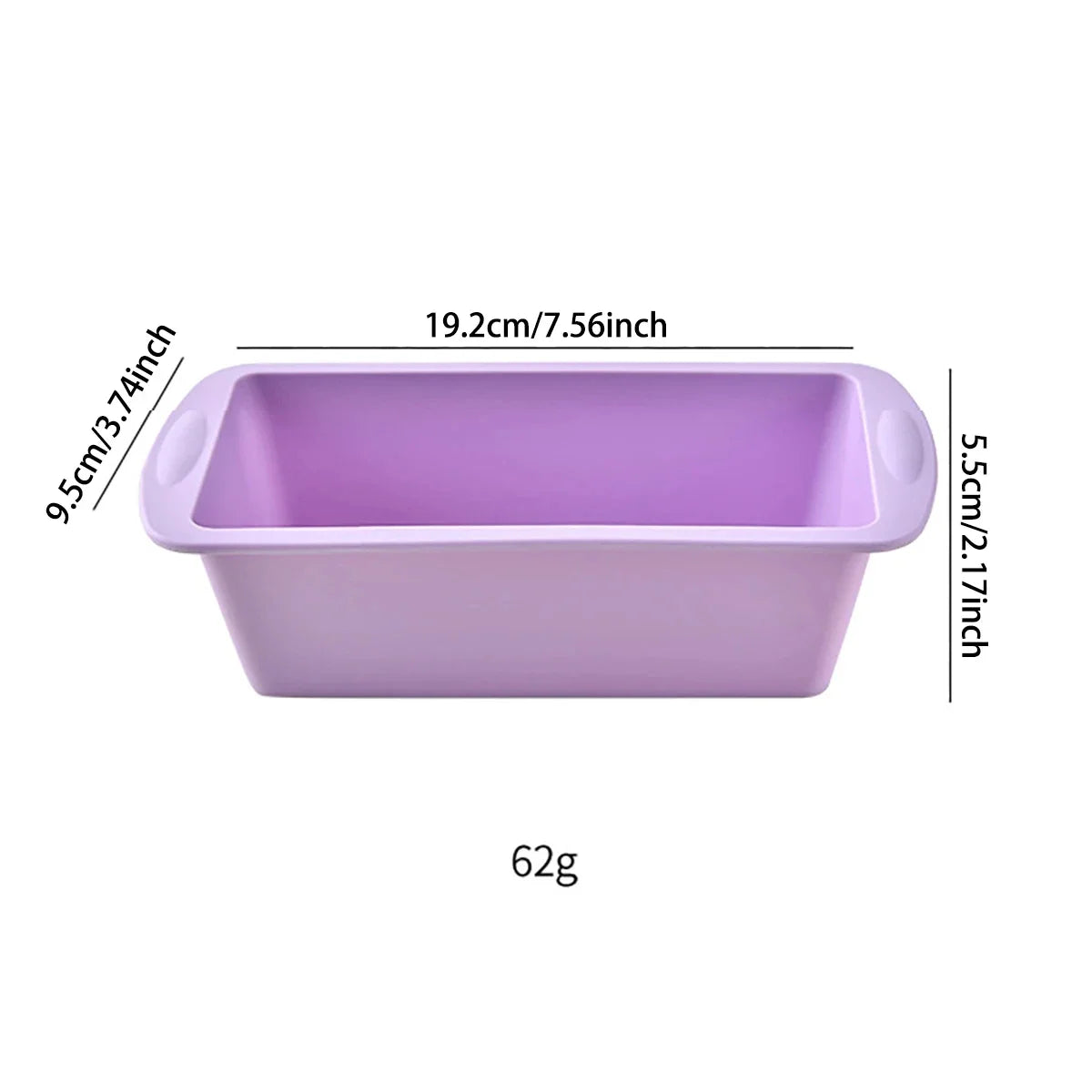 1pc Silicone Bread Loaf Pan Cake Mold Nonstick