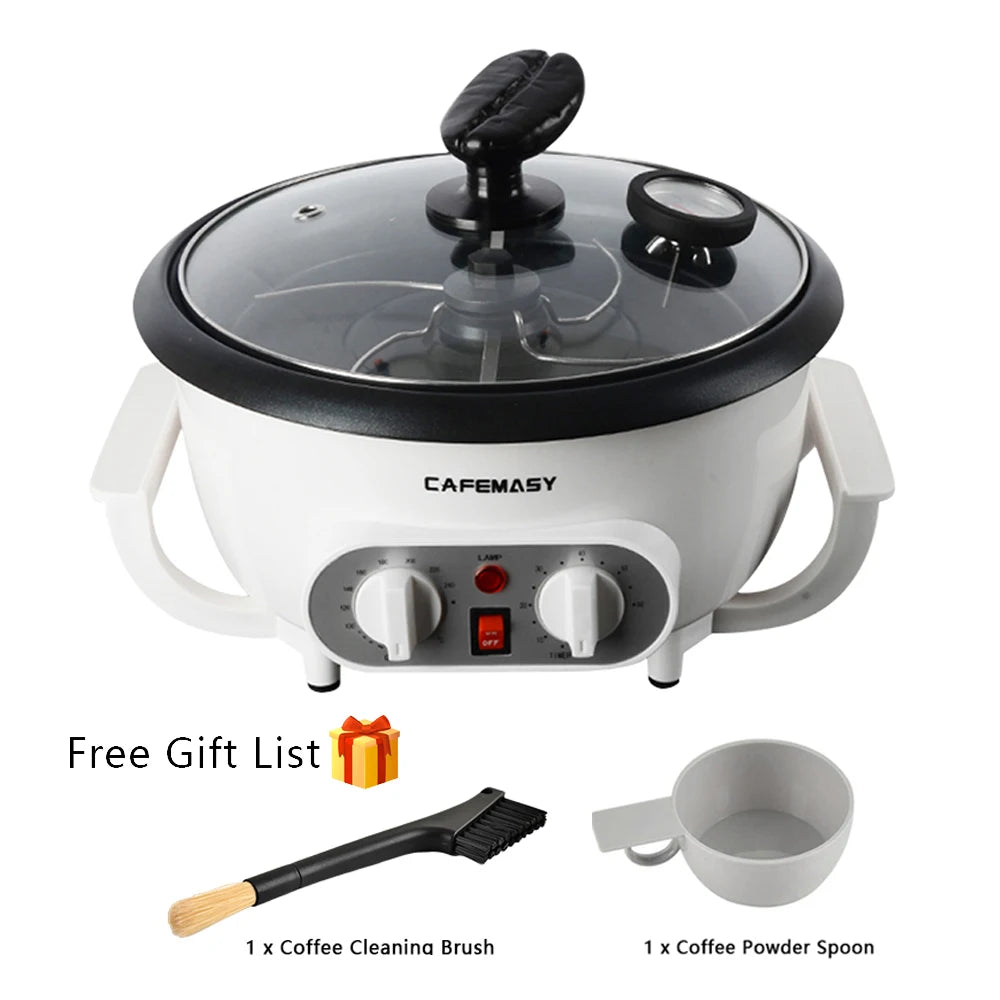 Cafemasy 110v/220v Electric Coffee Roaster Nut Peanut Beans
