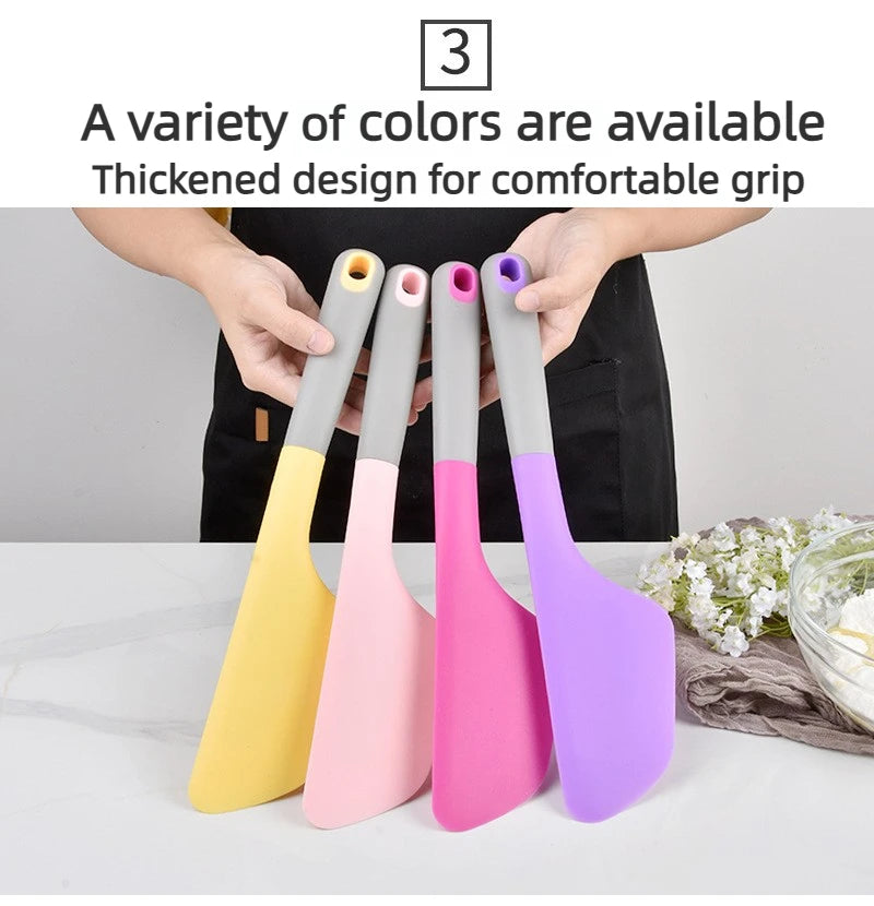 Silicone Spatula Heat Resistant Non-Stick Turner Spatula Baking