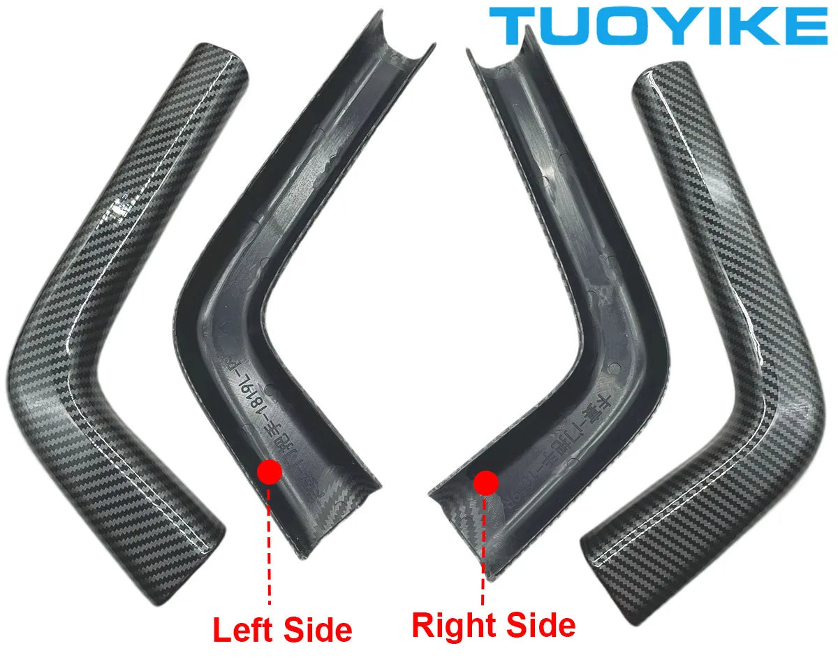 Car Abs Carbon Fiber Interior Door Pull Handle