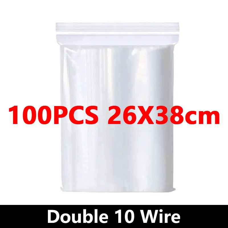Small Zip Lock Plastic Bags Reclosable Transparent Bag