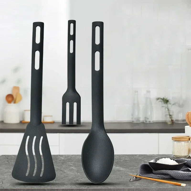 1/3pcs Nylon Utensils Kids Cooking Slotted Turner Solid