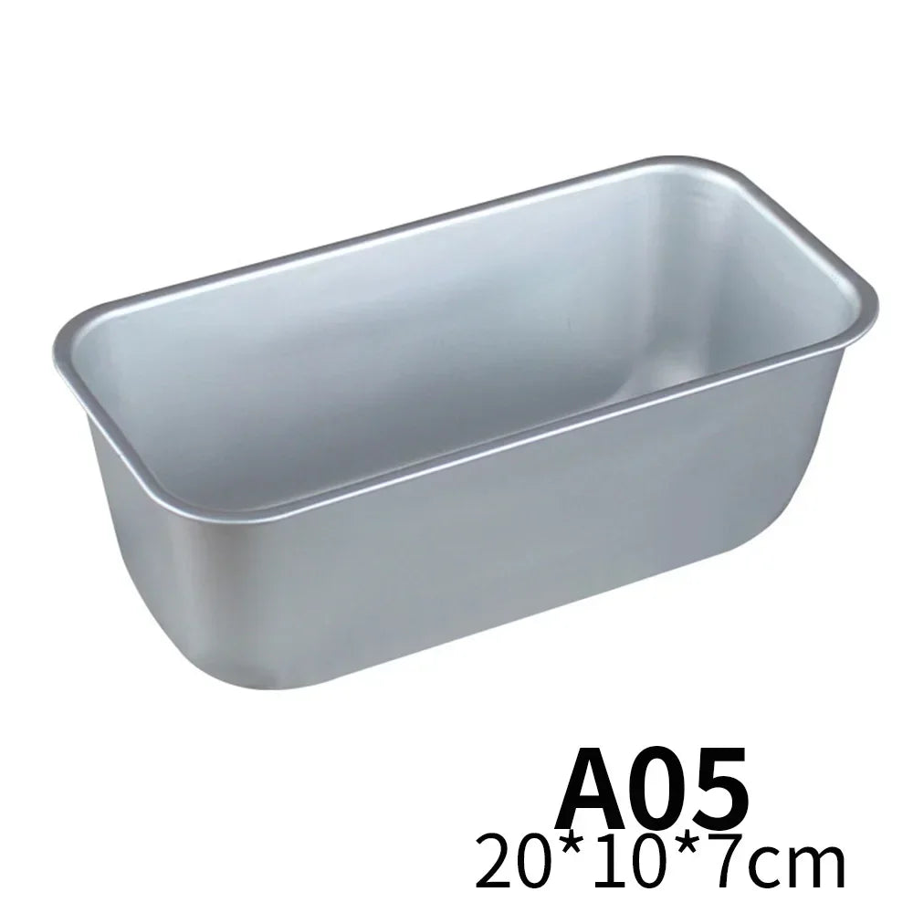 Size Aluminium Loaf Pan Rectangle Baking Cake Mold