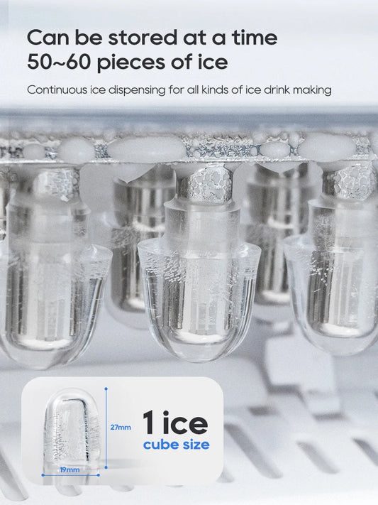 Hibrew Ice Maker Machine Automatic Ice Maker Self-Cleaning