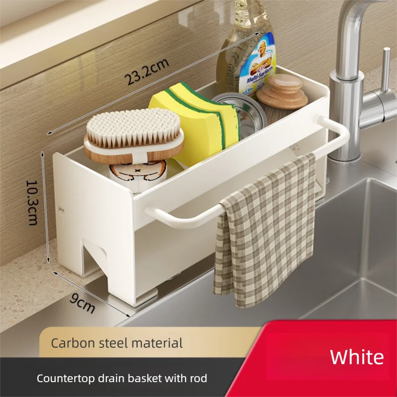 Sink Stand Sponge Holder Dish Drainer Organizers Storage