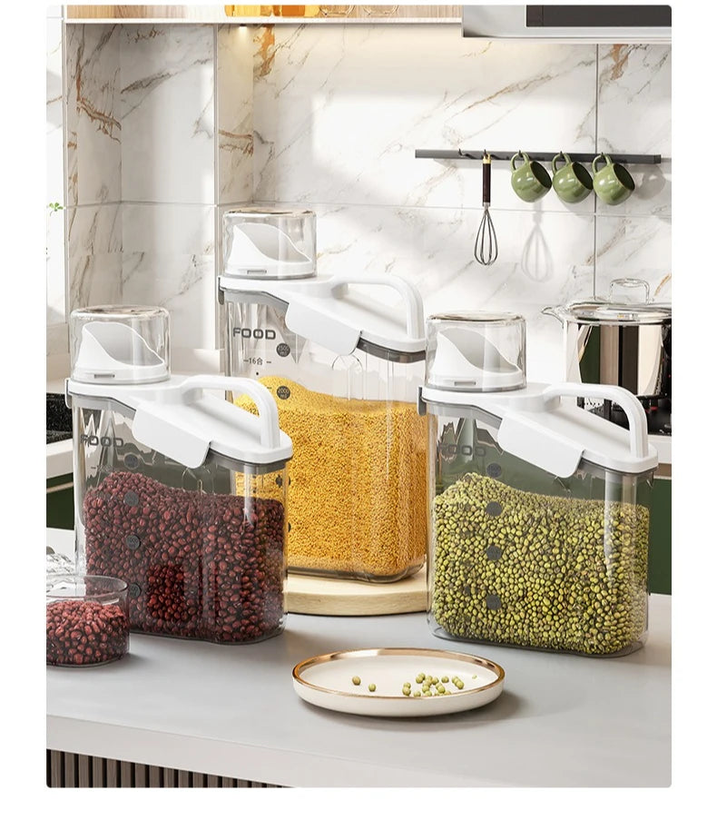 Airtight Food Storage Containers Cereal Dispenser Cereal