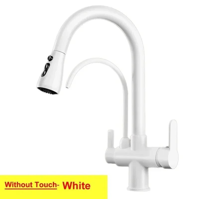 Ways Touch On Filter Faucets Of Pull Down