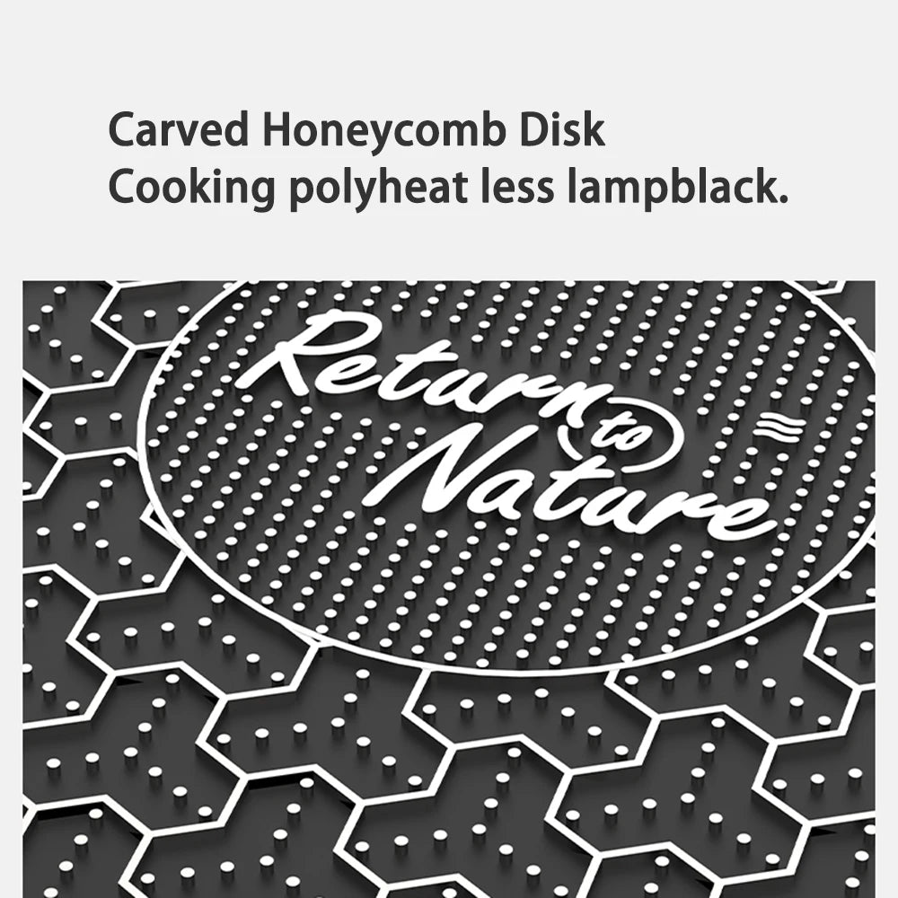 Naturehike Stainless Steel Grill Pan Round Non-Stick Barbecue
