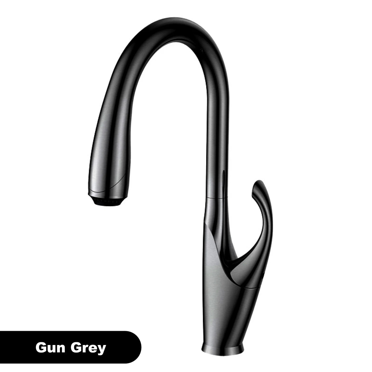 Luxury Black Brass Touch Switch Faucet Handle Ceramic