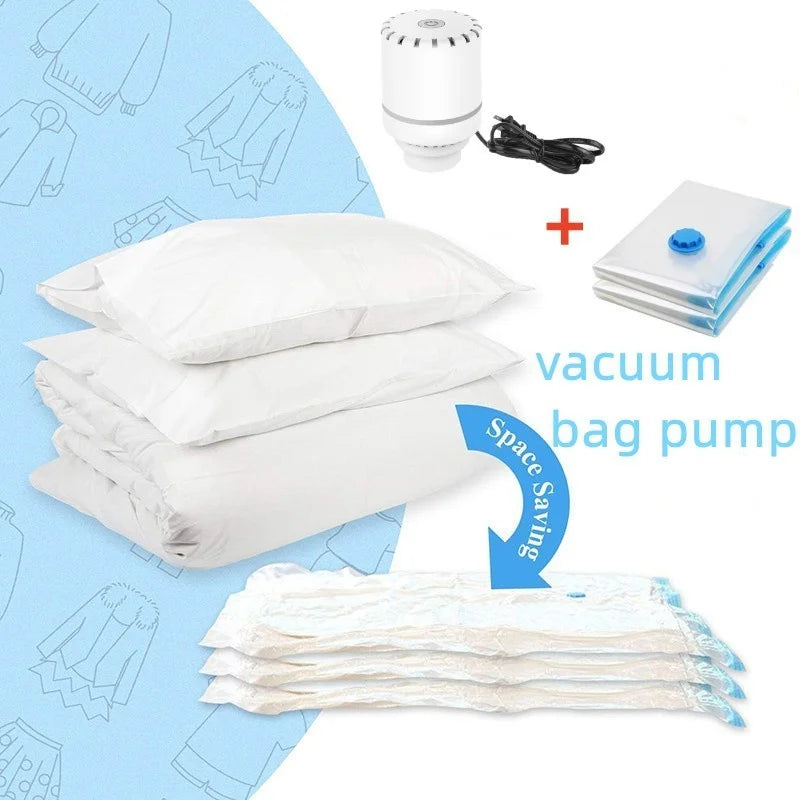 Compressed Bag Electric Pump Travel Vacuum Bag Pump