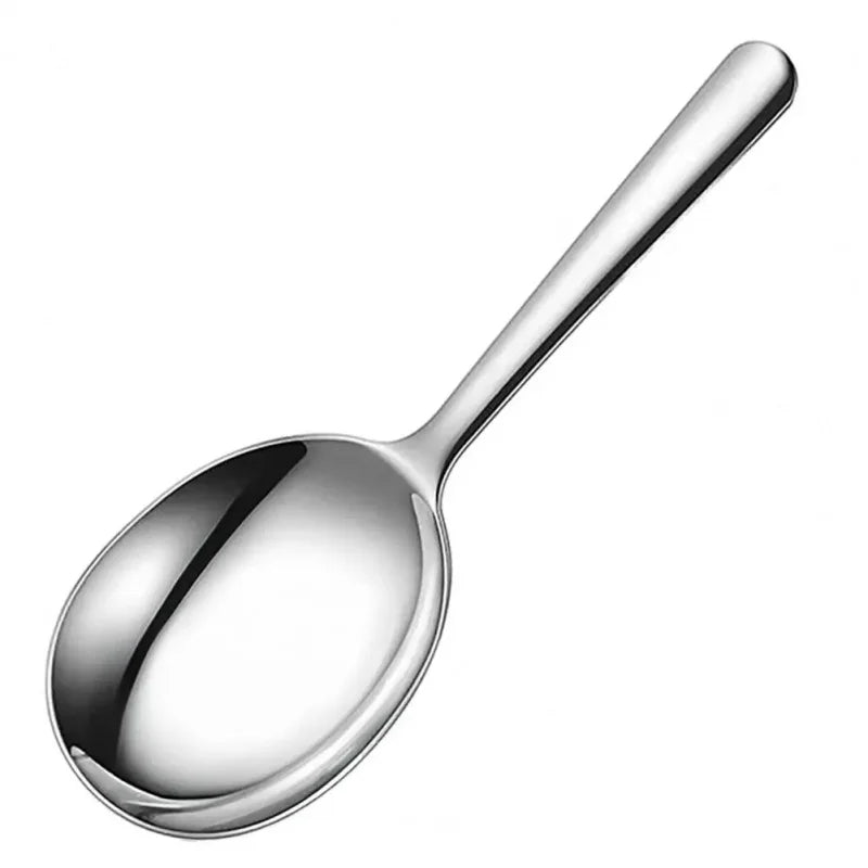 1/2pc Stainless Steel Ladles Serving Soup Rice Serving