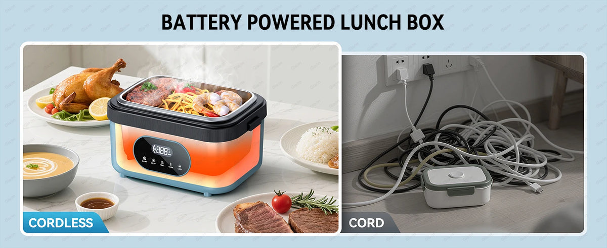 Gison Electric Heated Lunch Box Food Warmer 5l