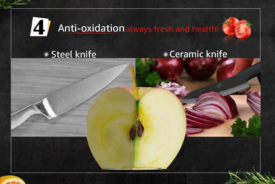 Ceramic Knives Peeler Chef Knife Paring Utility Slicing