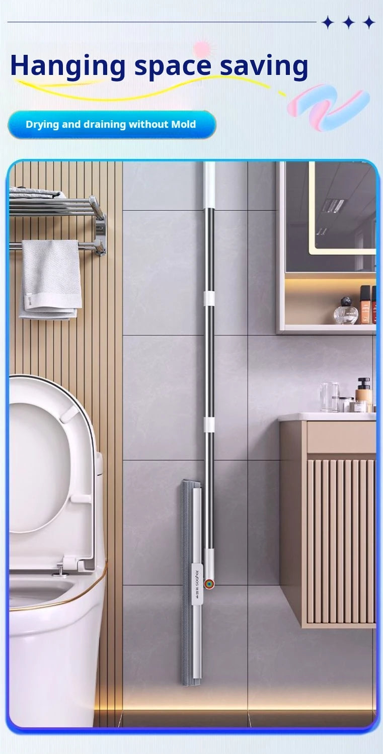 Silicone Scraper 50cm Wiper Floor Mop 360 Complete