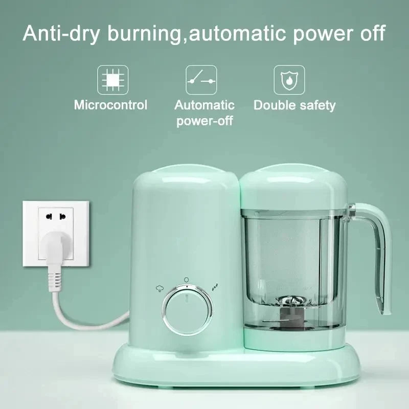 300w Baby Food Cook Mixer Steamer Fruit Vegetable
