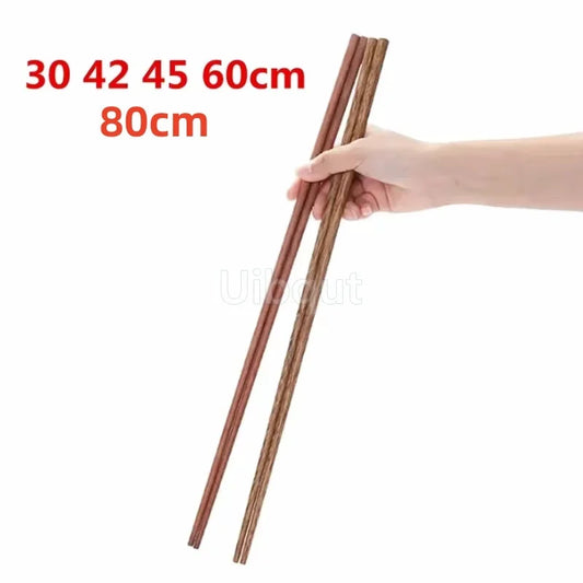 Long Chopsticks Noodles Fried Pot Chinese Style Wooden