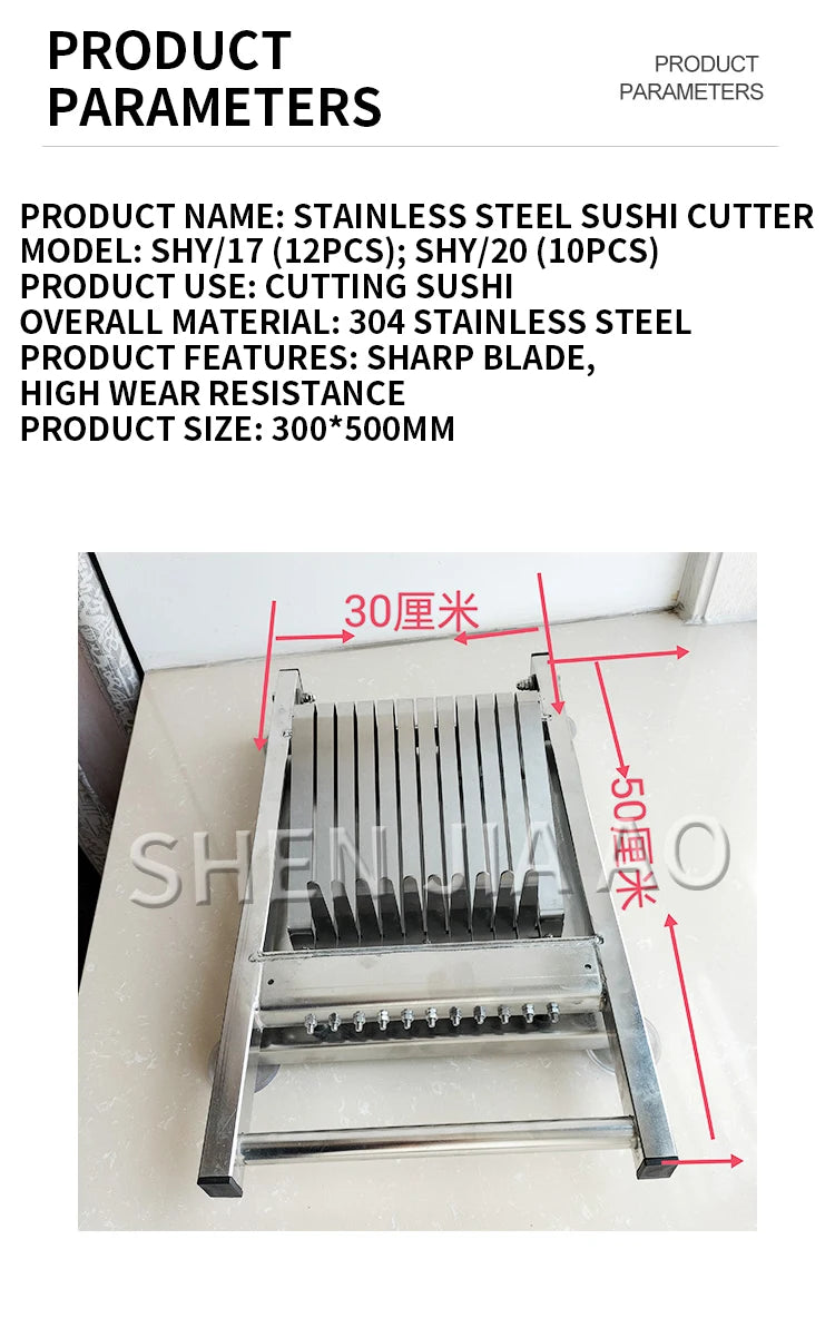 2cm Sushi Roll Cutter Machine Japan Rice Sushi
