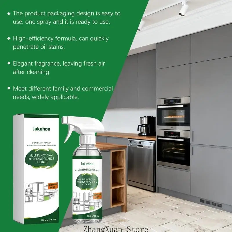 Cleaner 120ml Oil Stain Removal Appliance Panels Cooking