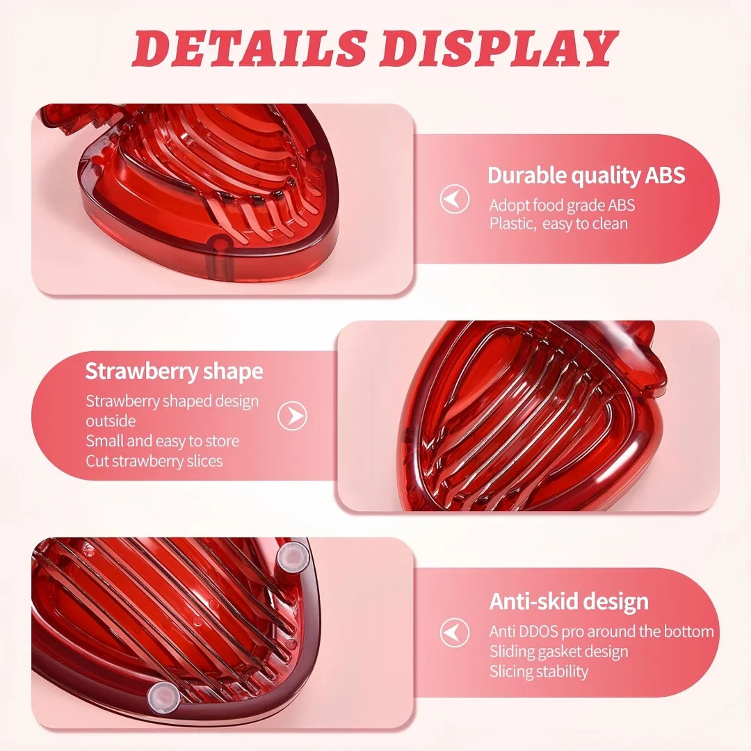 Strawberry Slicer Stainless Steel Sharp Blade Cutter Small