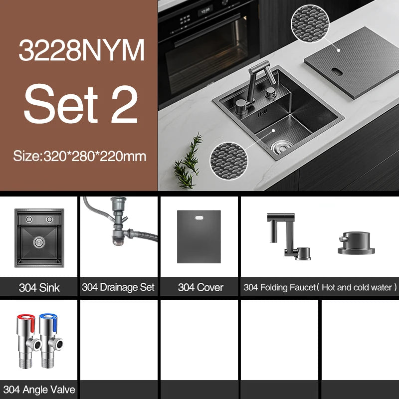 Asras Sus 304 Nanometer Hidden Island Sink Rice