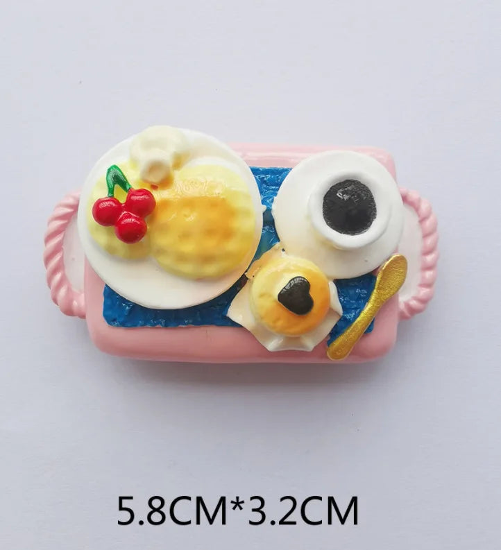 Girl Is Cute Creative Resin Refrigerator Magnets Emulating