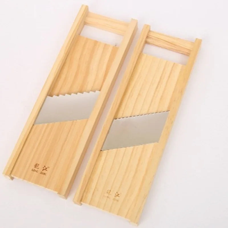 Wooden Slicer Adjustable Stainless Steel Blade Universal Slicer