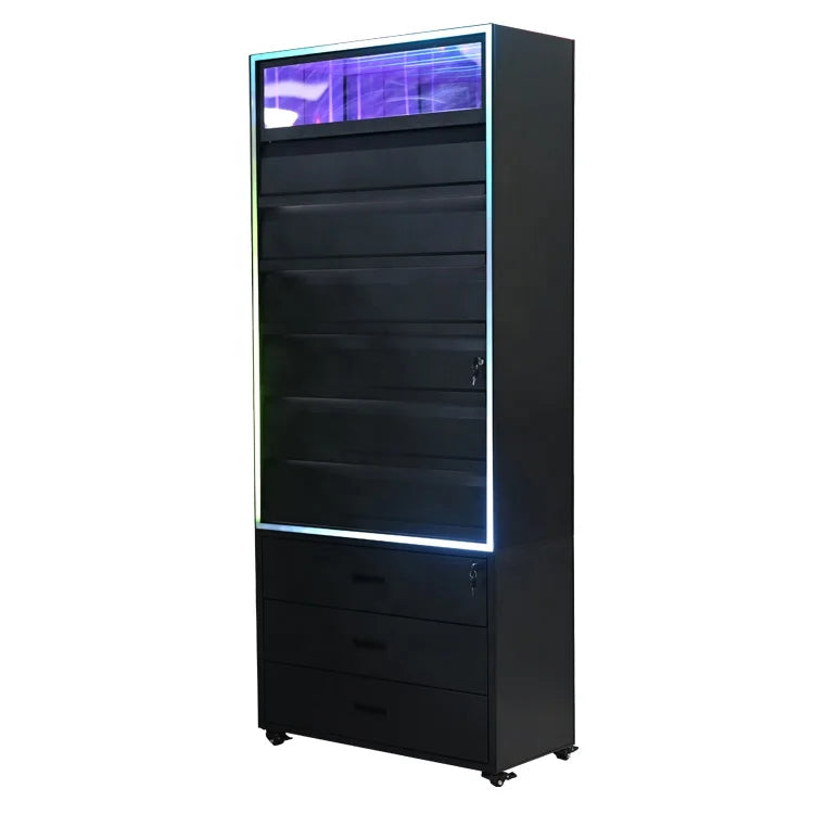 Customization Apex Modern Smoke Shop Furniture Design Led