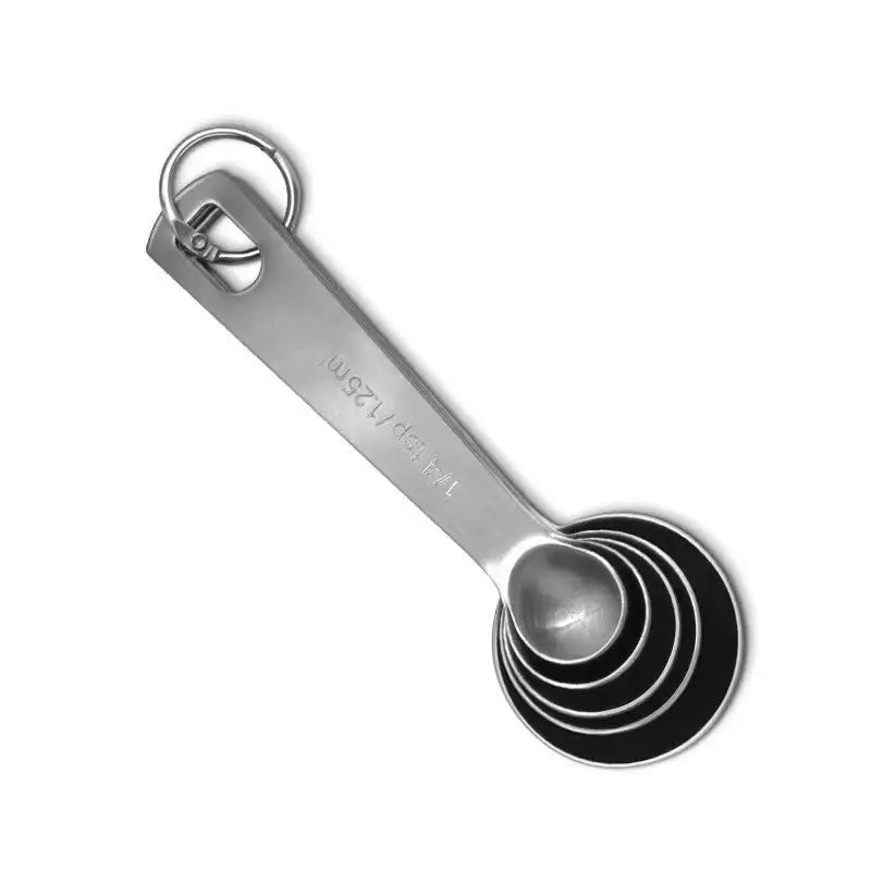 Stainless Steel Measuring Spoon 1/5/6 Scale Measuring Ruler