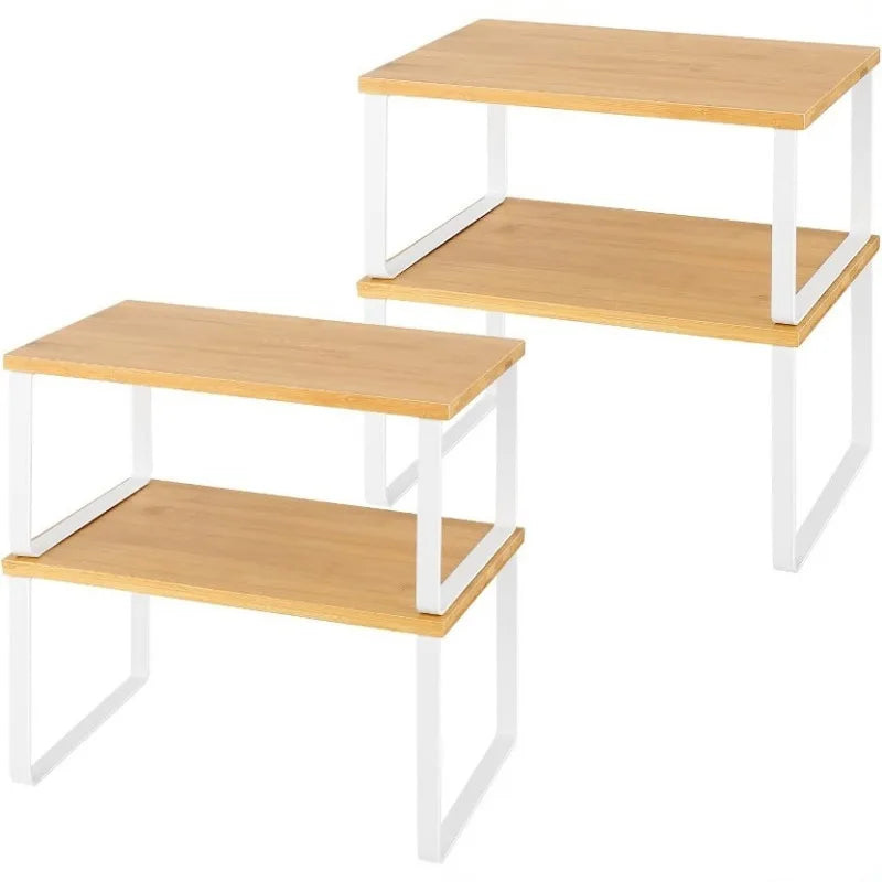 Space-Saving Countertop Organizer Office Closet Stackable Closet