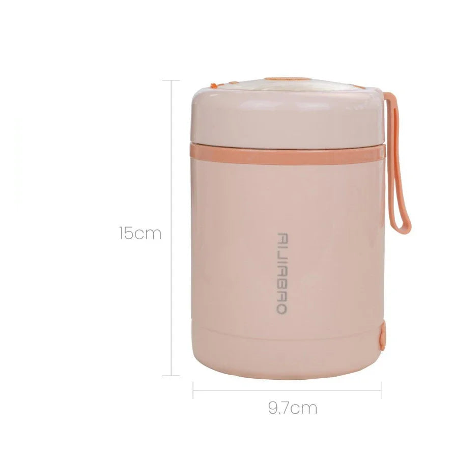 Plug-In Heated Lunch Box Constant Temperature Breakfast Cup
