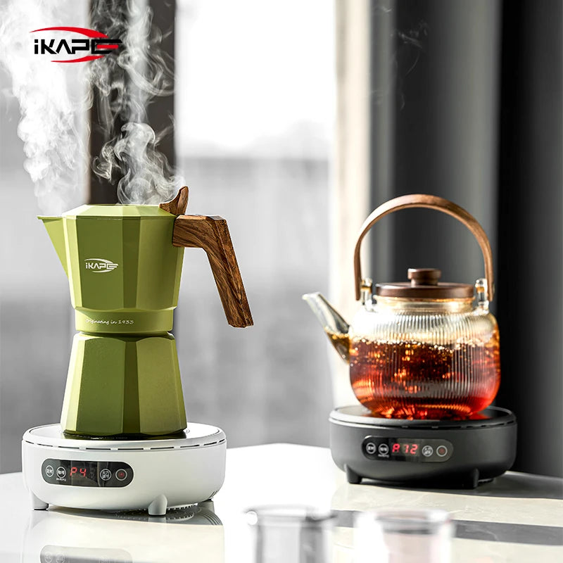 Ikape Espresso Moka Pot Infrared Ceramic Hob 220v