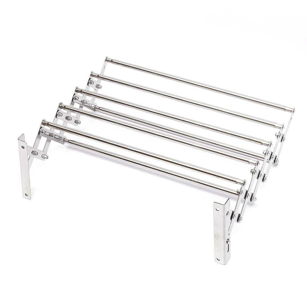 Stainless Steel Wall Mounted Laundry Drying Rack Length