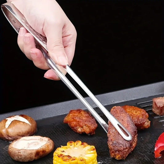 Food Tongs 304 Stainless Steel Barbecue Tongs Clip