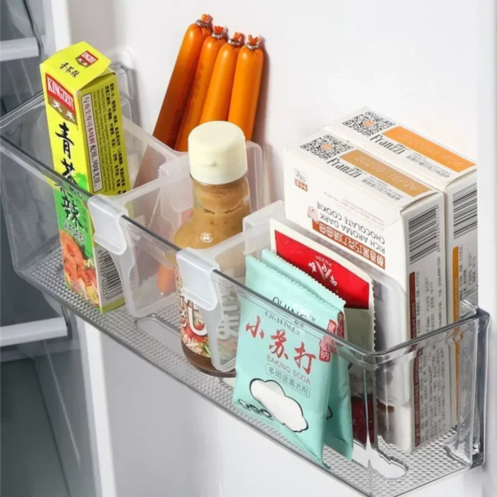 Refrigerator Organizer Shelf 4/6/8 Pieces Items Shelves
