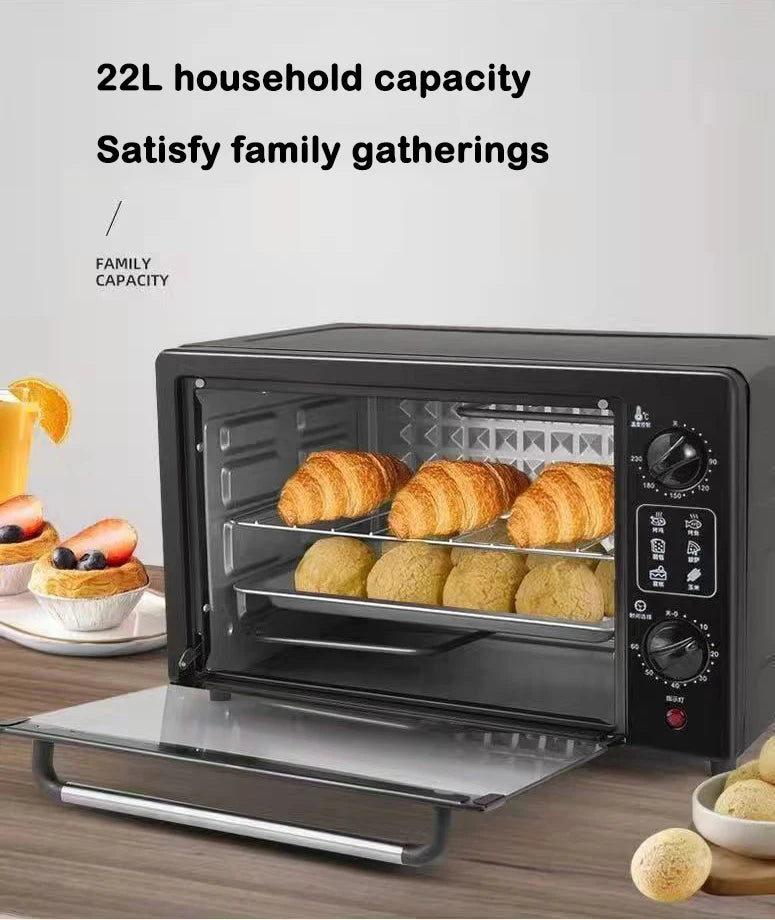 Dmwd 22l Electric Oven Roaster Timing Baking Oven