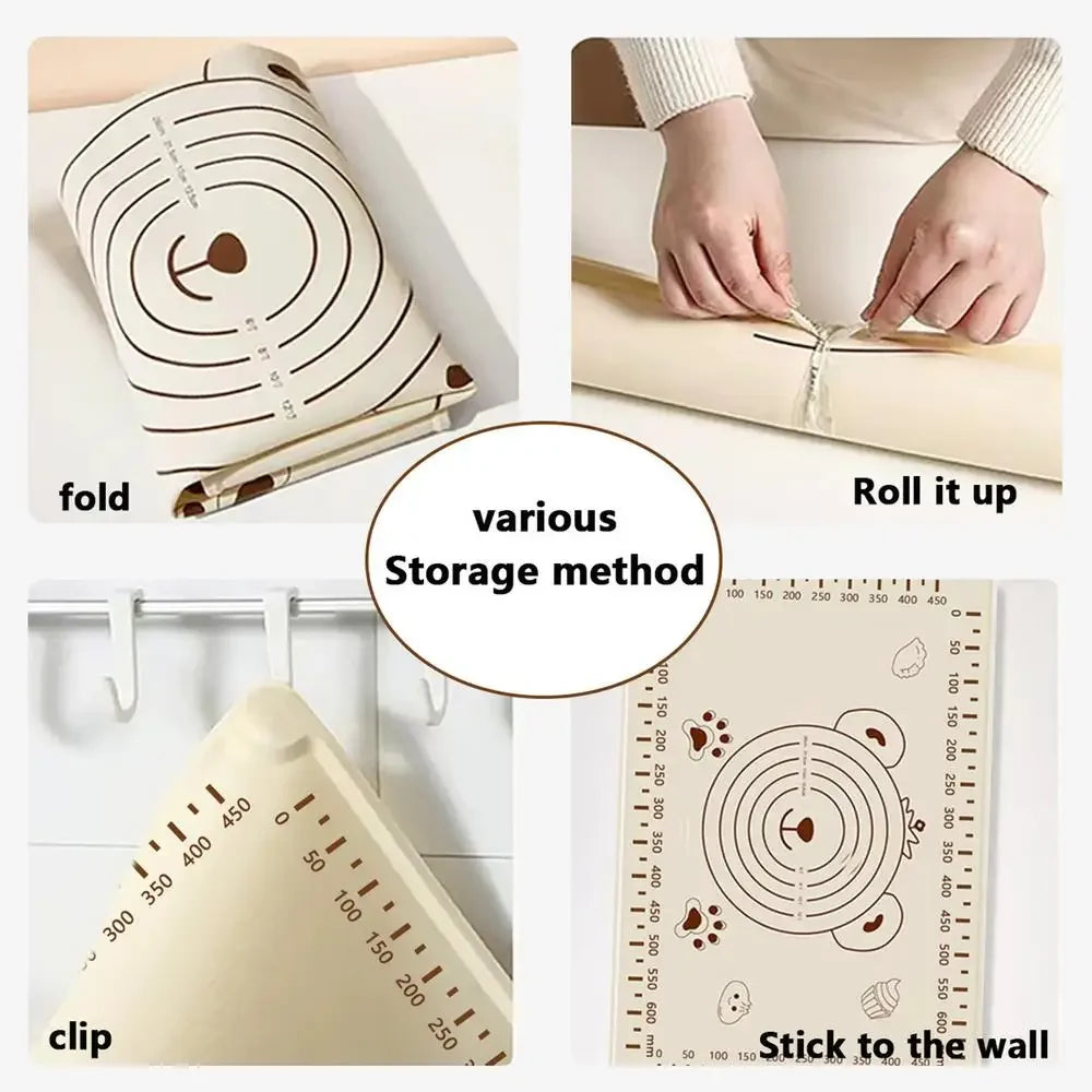 70 50cm Silicone Pad Baking Mat Sheet Kneading