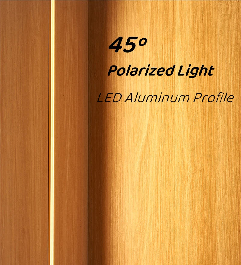 5m/1m/Pcs Invisible Led Recessed Aluminum Profile Hidden