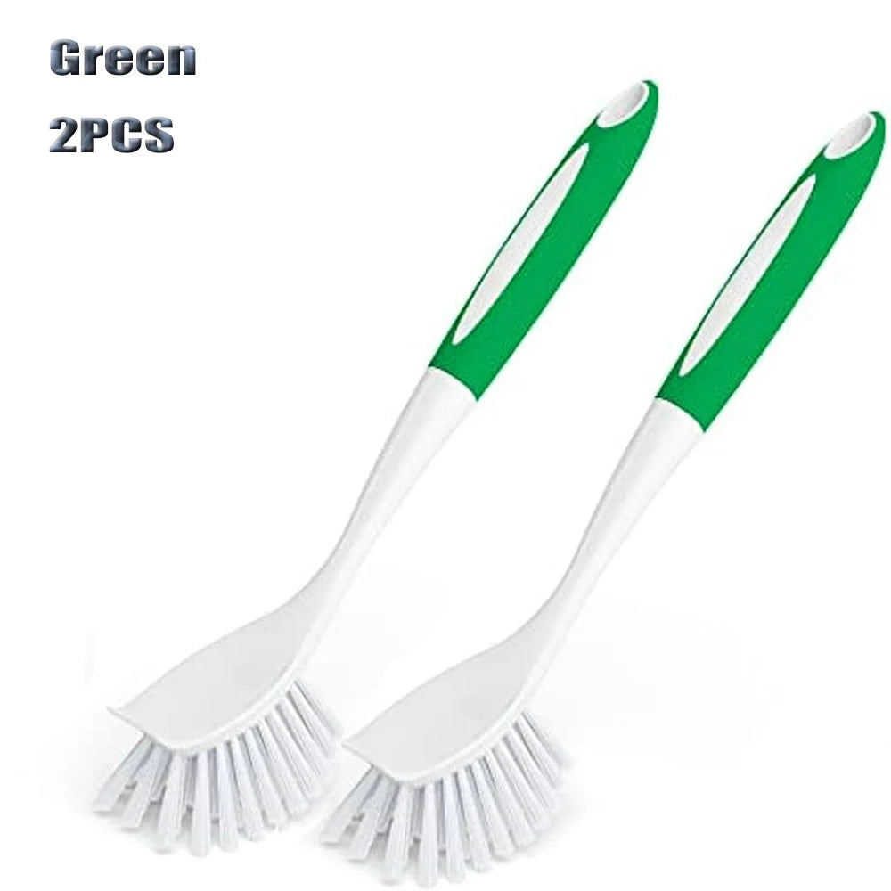 2/4/5/6pcs Cleaning Brush Pad Set Dish Scouring Pad for Cleaning Scouring Pad Kitchen Scrub Brush & Bendable Cup Brushes Dish