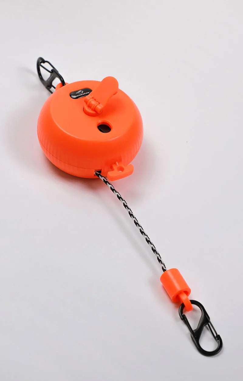 8m Retractable Clothesline Outdoor Travel Hand-Cranked