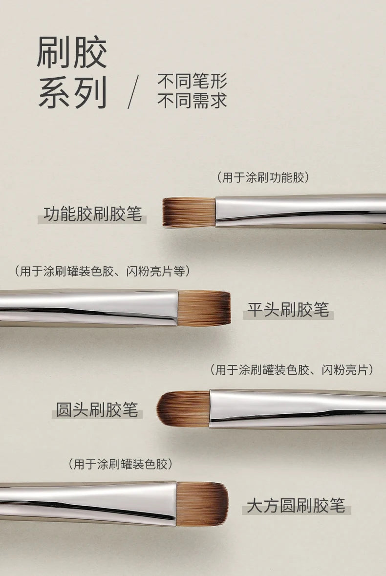 Mr Nail Professional Nail Art Brush Large Square