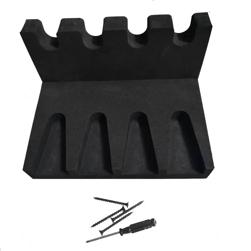 Rack Organizer Slots Soft Foam Pistol Holder Gun