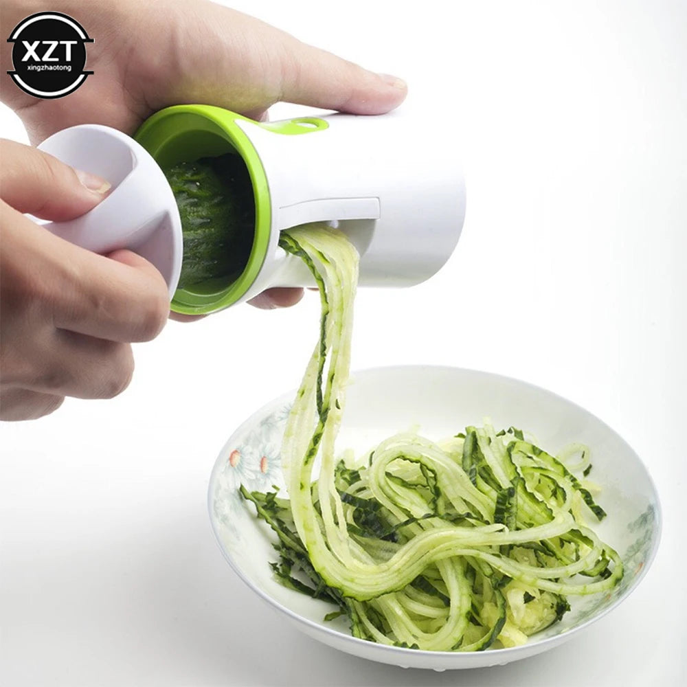 1pc Blades Vegetable Spiralizer Slicer Twister Handheld Spiral