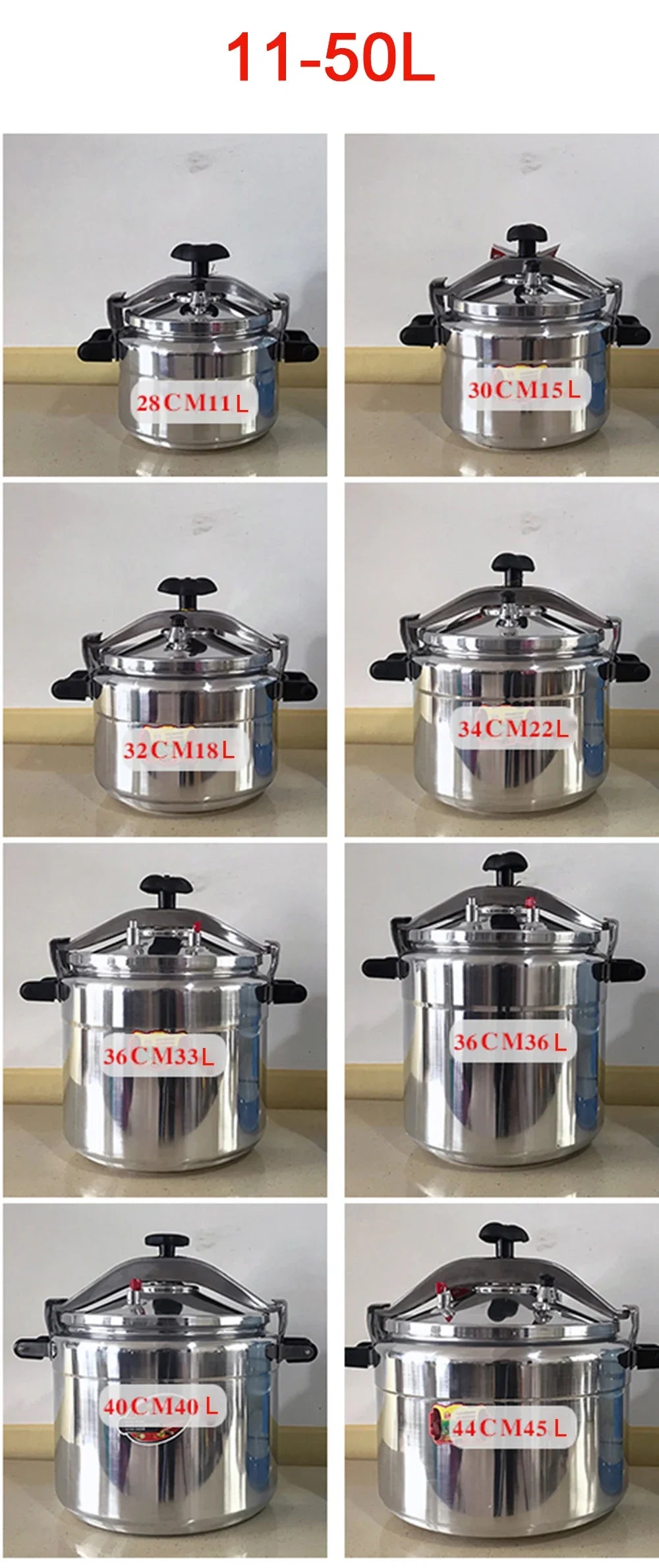 11-50l Commercial Thickened Pressure Cooker Thickened Large