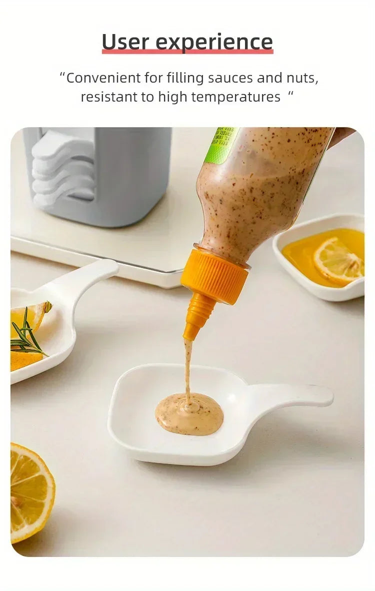 7pcs/Set Sauce Dish Food Sauce Dish Dipping Dish