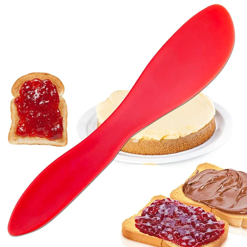 1pcs Heat Resistant Mixer Baking Dough Scrapers Long