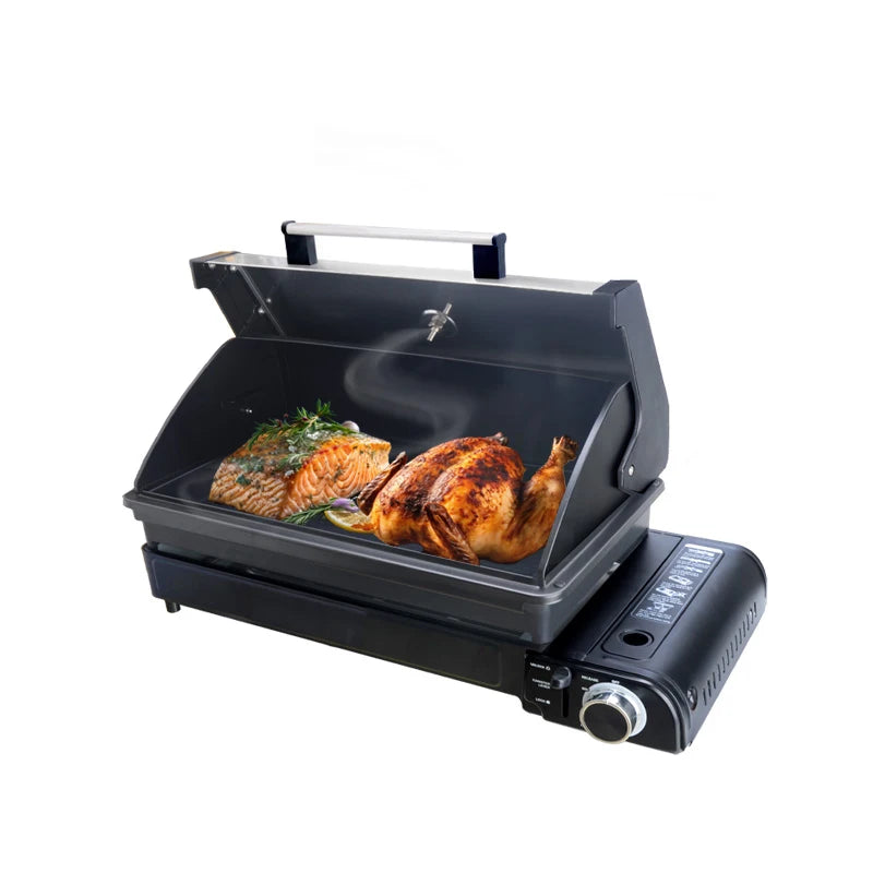 Camping Multi Gas Grill Bbq Stove Grill Folding