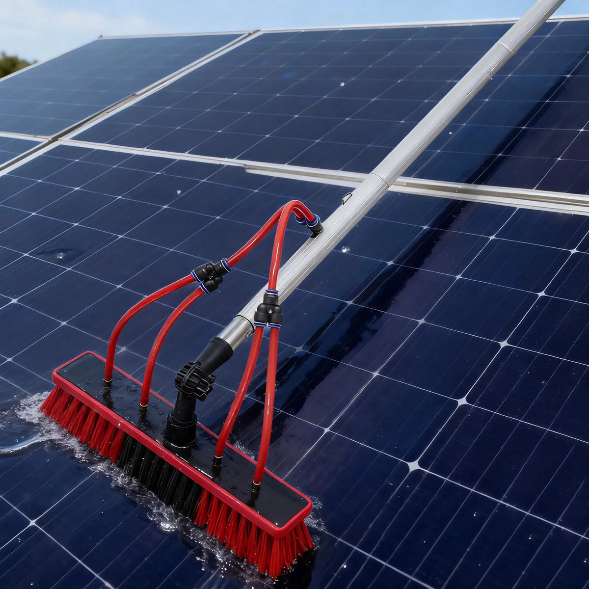 Window Cleaning System Cleaning Brush & Pole Cleaning