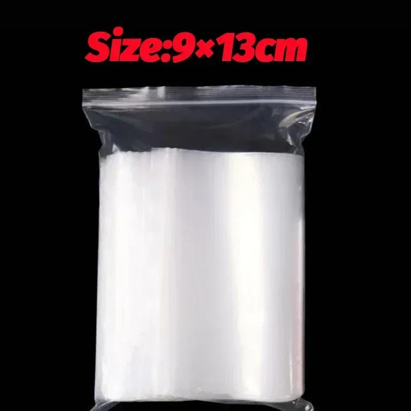 100-1000pcs Self Sealing Bag Transparent Plastic Storage Bag